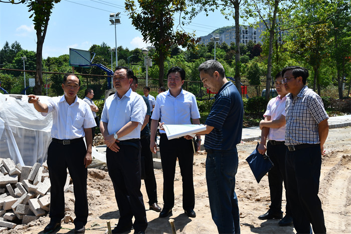 市政府党组成员、提名副市长李俊宏来我院调研